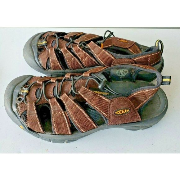 Keen Nylon Mens Waterproof Brown Sport Sandals Sz 8.5 - Picture 2 of 5